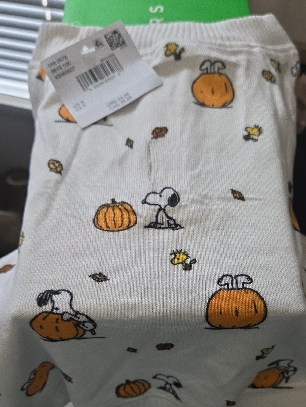 Snoopy Pumpkin Print Dog Tee